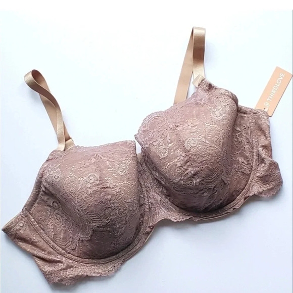ThirdLove Lace Balconette Bra 40F - Picture 1 of 3